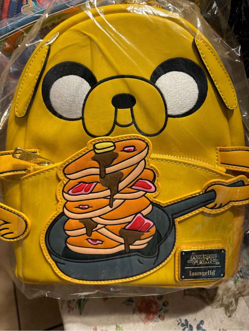 Loungefly Yellow Jake Pancake Backpack